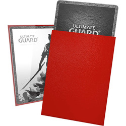 Ultimate Guard Standard Katana Red Card Sleeves (100ct) Standard Size Card Sleeves